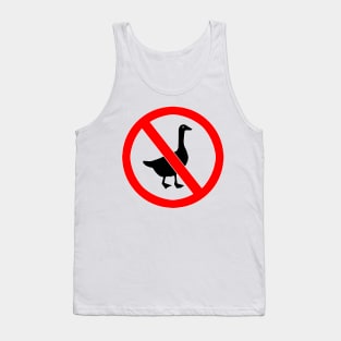 No Goose Untitled Video Game Design Tank Top